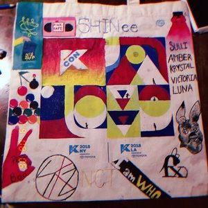 KCON LA OFFICIAL KPOP CUSTOM HANDPAINTED